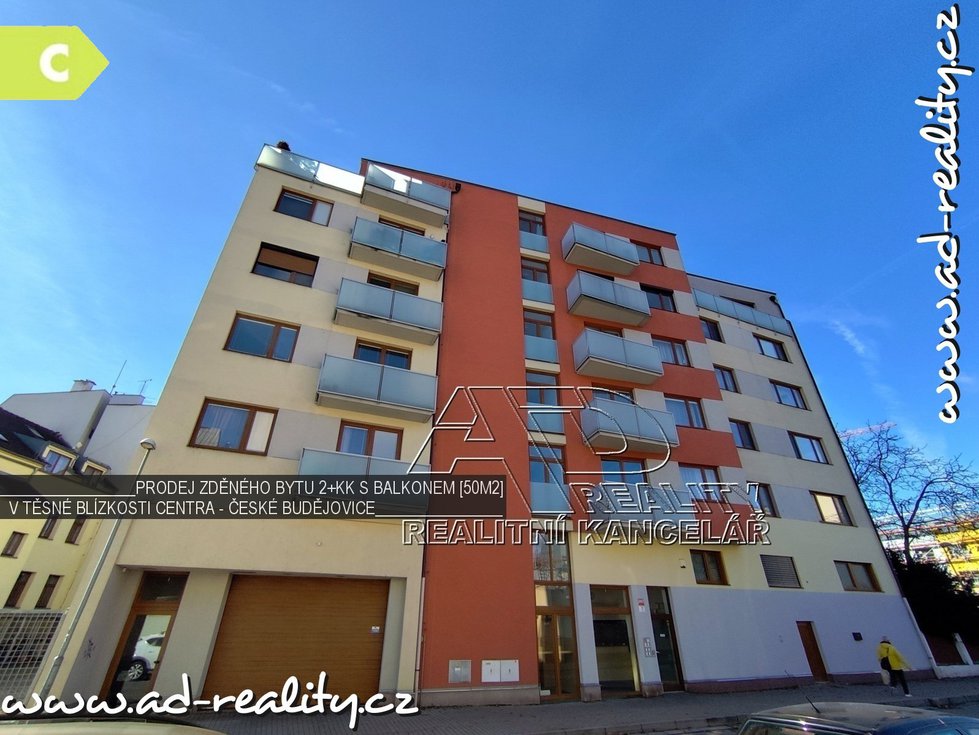 Prodej bytu 2+kk 44 m², České Budějovice