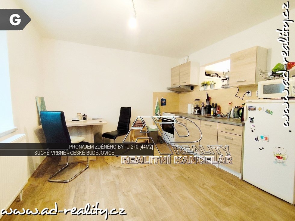 Pronájem bytu 2+kk 44 m², České Budějovice