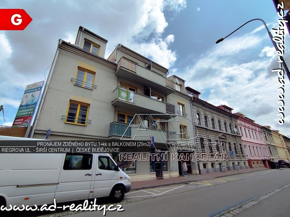 Pronájem bytu 1+kk, garsoniery 25 m², České Budějovice