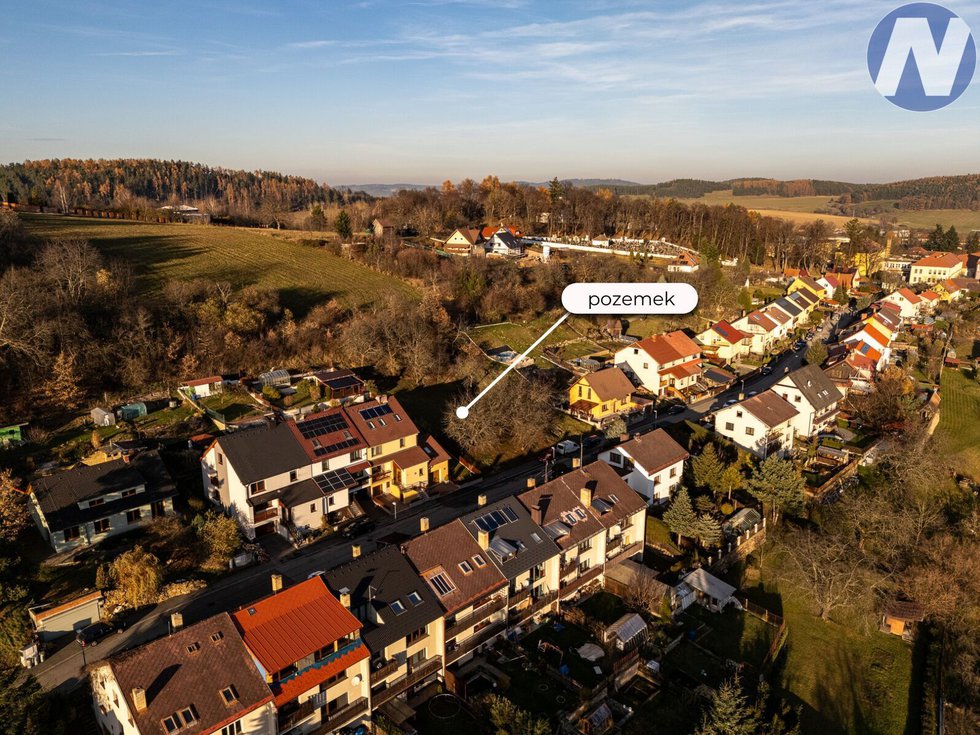 Prodej stavební parcely 694 m², Vlachovo Březí