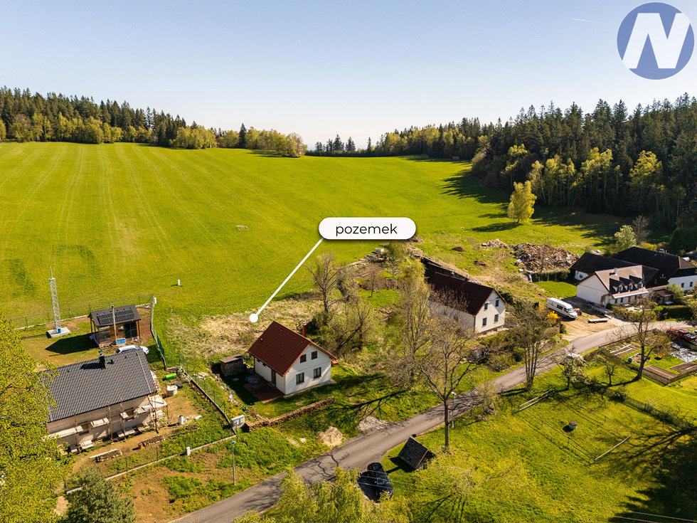 Prodej stavební parcely 939 m², Prachatice