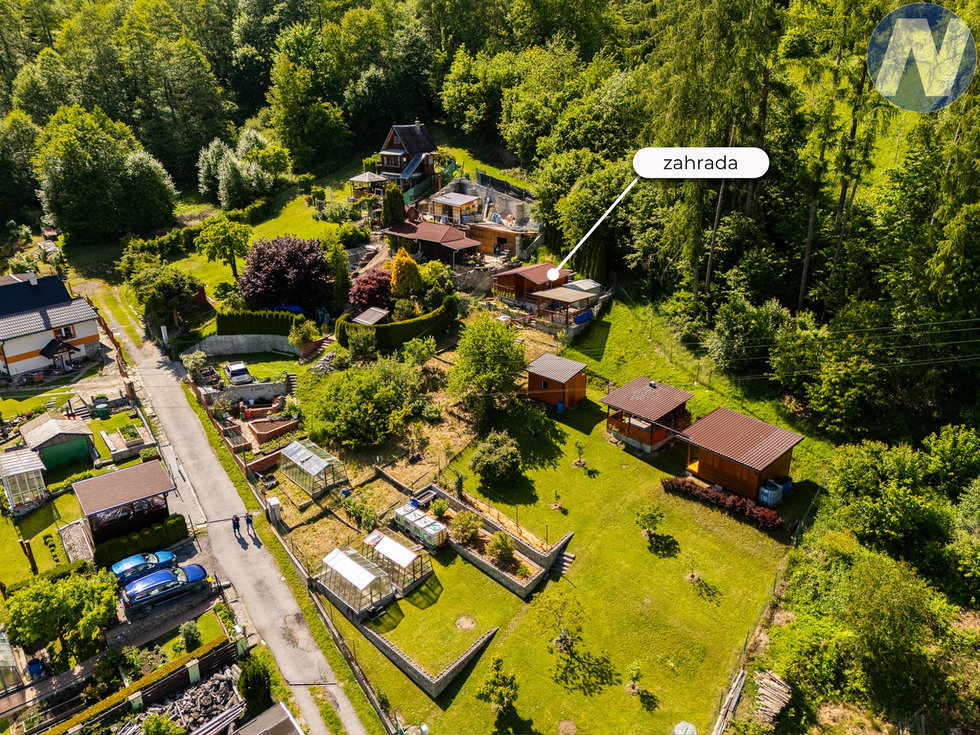 Prodej zahrady 438 m², Větřní