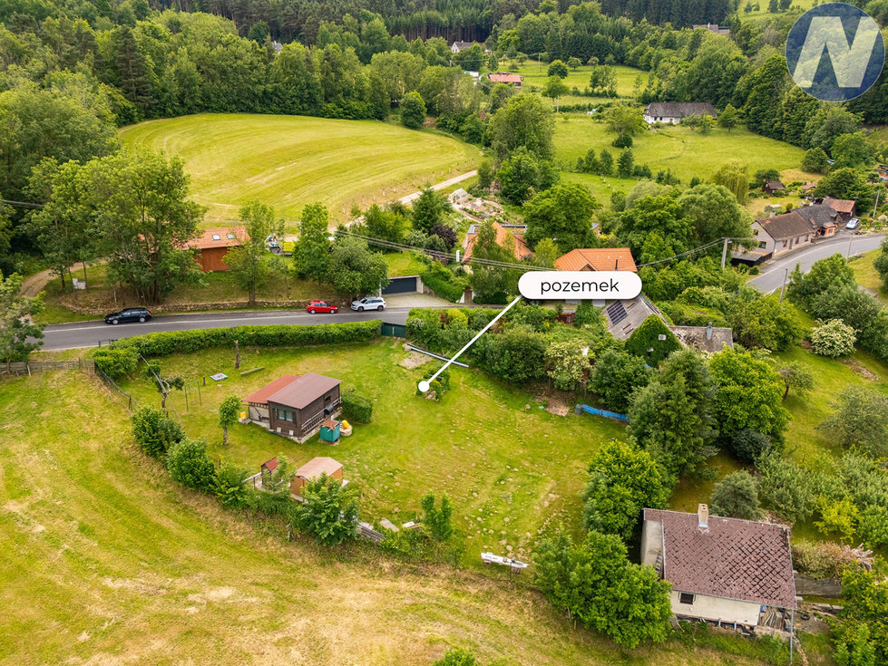 Prodej zahrady 1224 m², Prachatice
