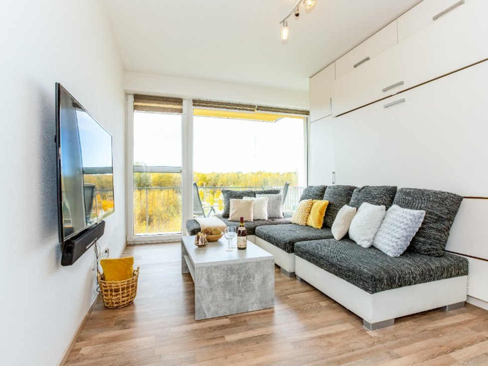 Pronájem novostavby bytu 1+kk s balkonem, Bytový d
