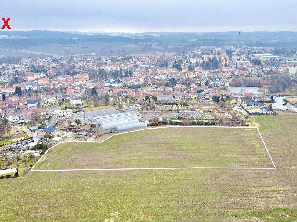 Prodej stavební parcely 15885 m², Milevsko