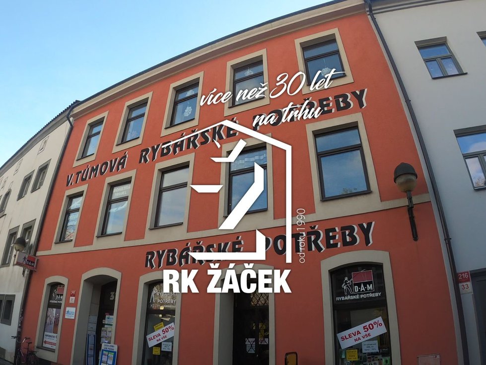 Prodej historického objektu 521 m², České Budějovice