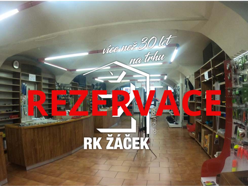 Pronájem obchodu 123 m², České Budějovice