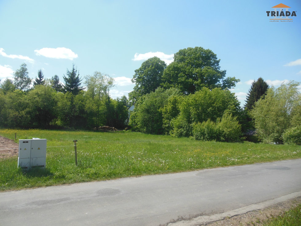 Prodej stavební parcely 1694 m², Stružinec