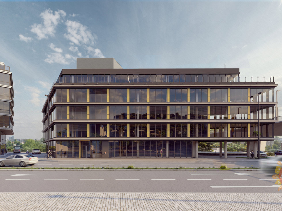Pronájem kanceláře 129 m², Praha
