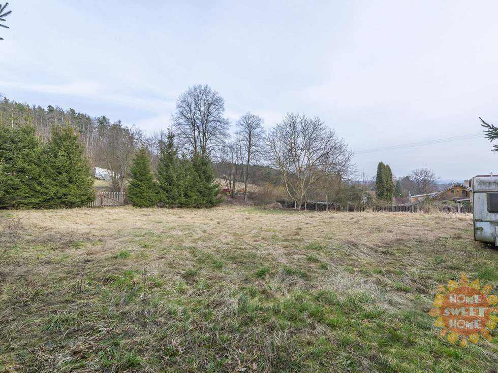 Prodej stavební parcely 1240 m², Chotilsko