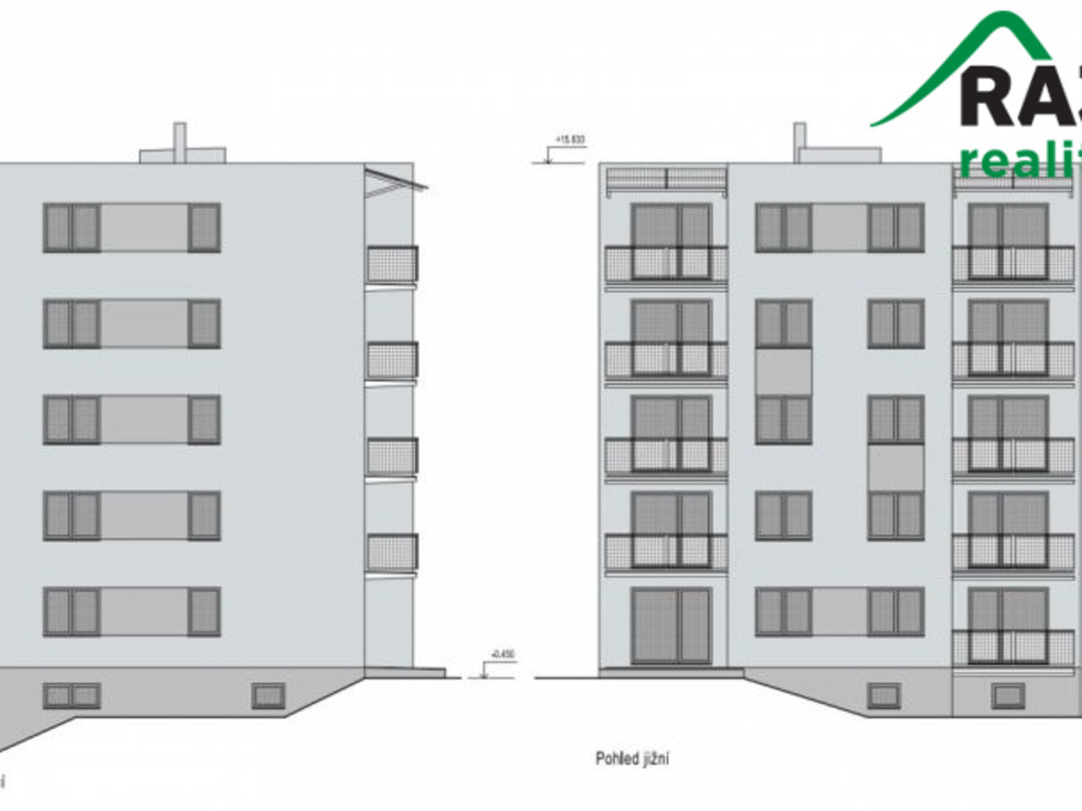 Novostavba bytu 3+KK(74 m2) s balkonem Tachov, ul.