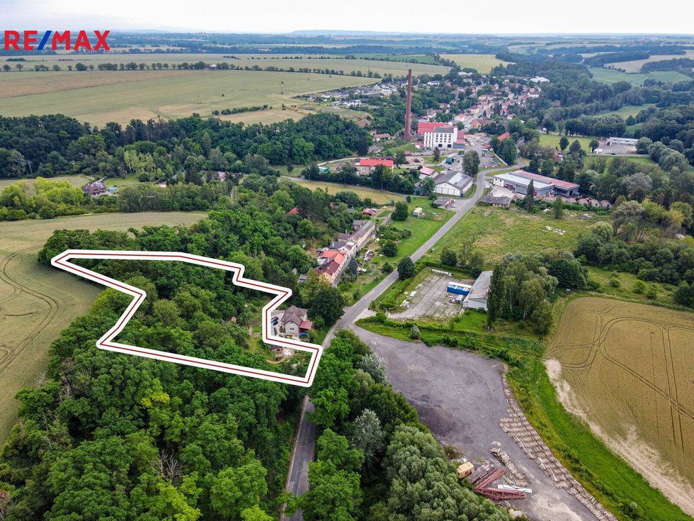 Prodej stavební parcely 4264 m², Kropáčova Vrutice