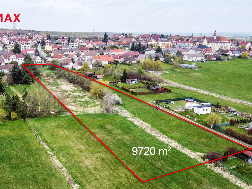 Prodej stavební parcely 9720 m², Ševětín
