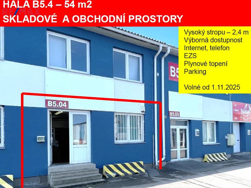 Pronájem skladu 54 m², Praha