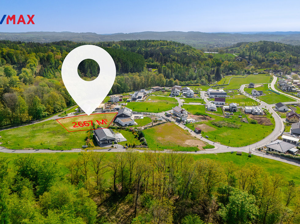 Prodej stavební parcely 2667 m², Kunice
