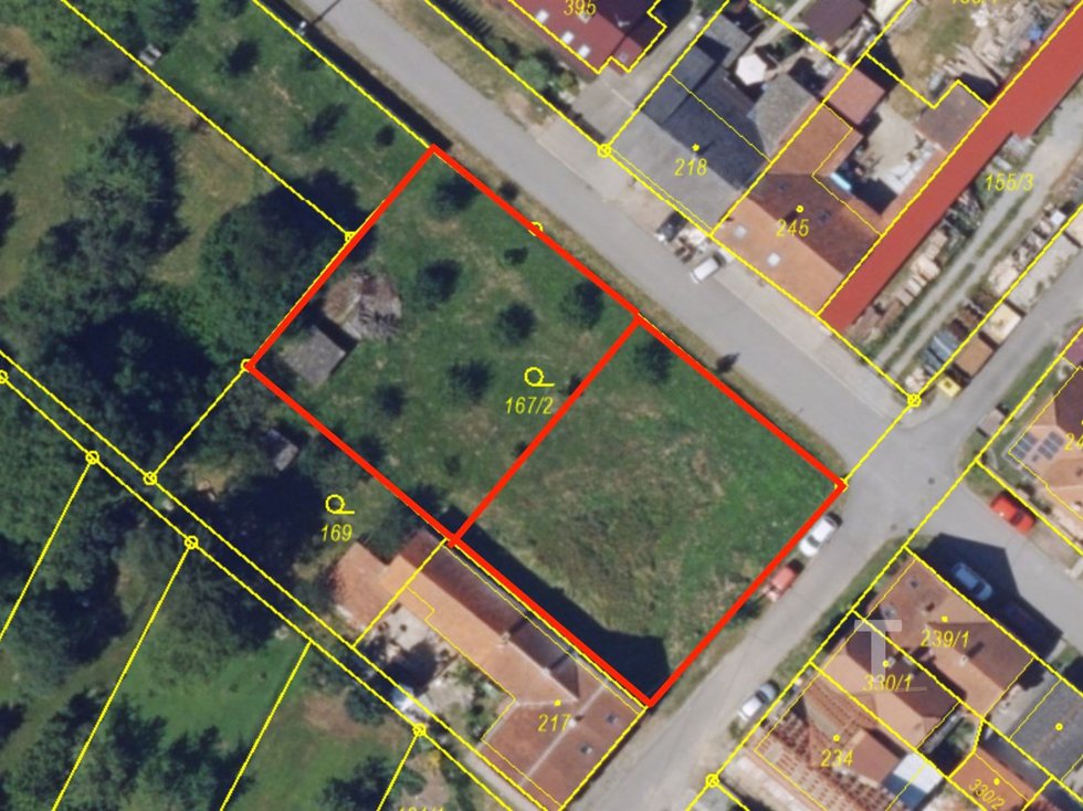Prodej stavební parcely 630 m², Cetkovice