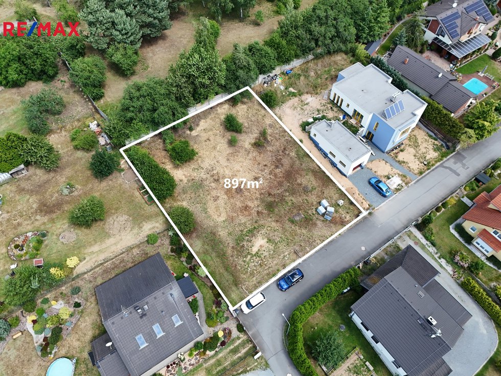 Prodej stavební parcely 897 m², Štěnovický Borek