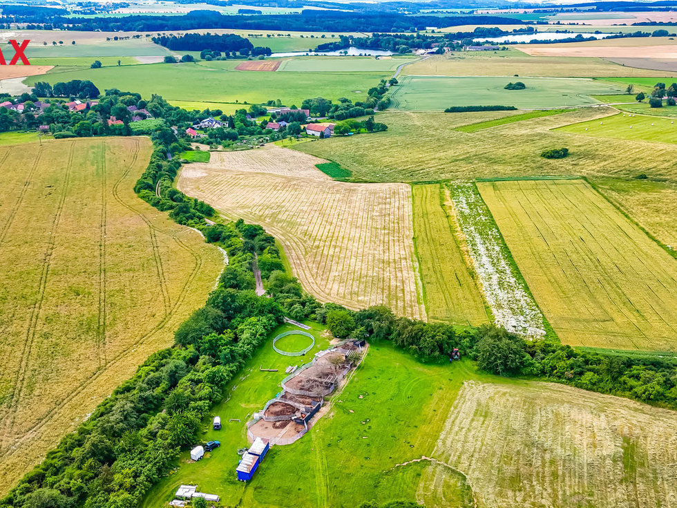 Prodej stavební parcely 2931 m², Vrančice