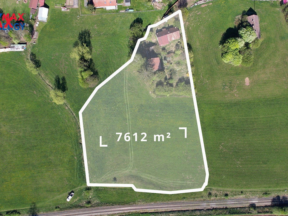 Prodej stavební parcely 7612 m², Nová Paka