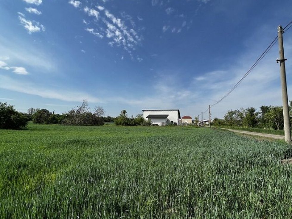 Prodej stavební parcely 380 m², Hrušky
