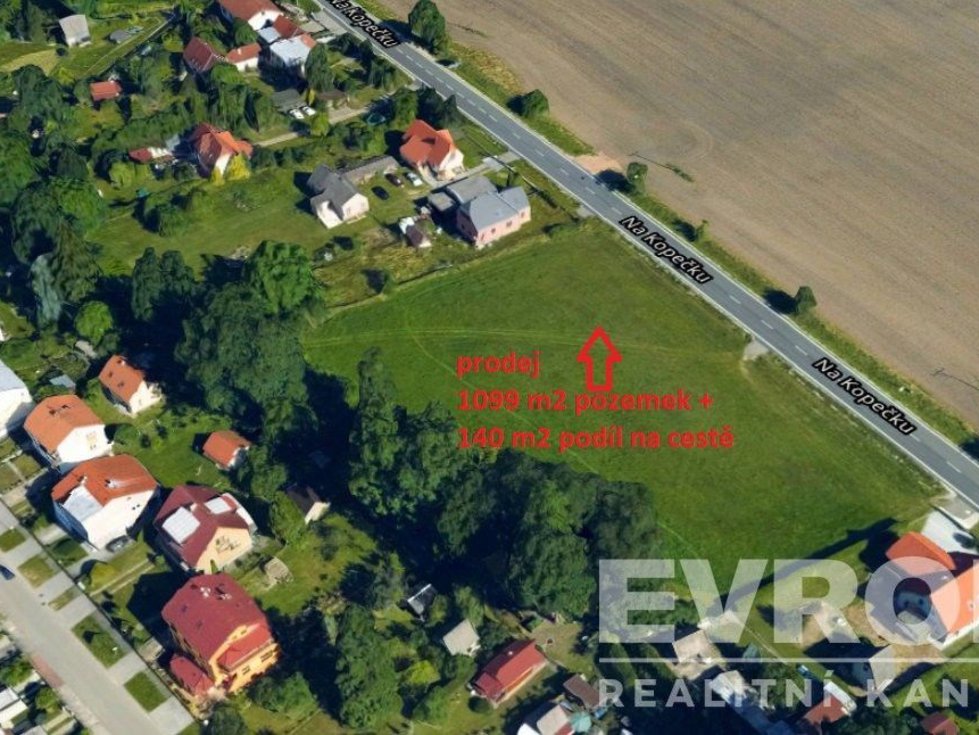 Prodej stavební parcely 1239 m², Třeboň