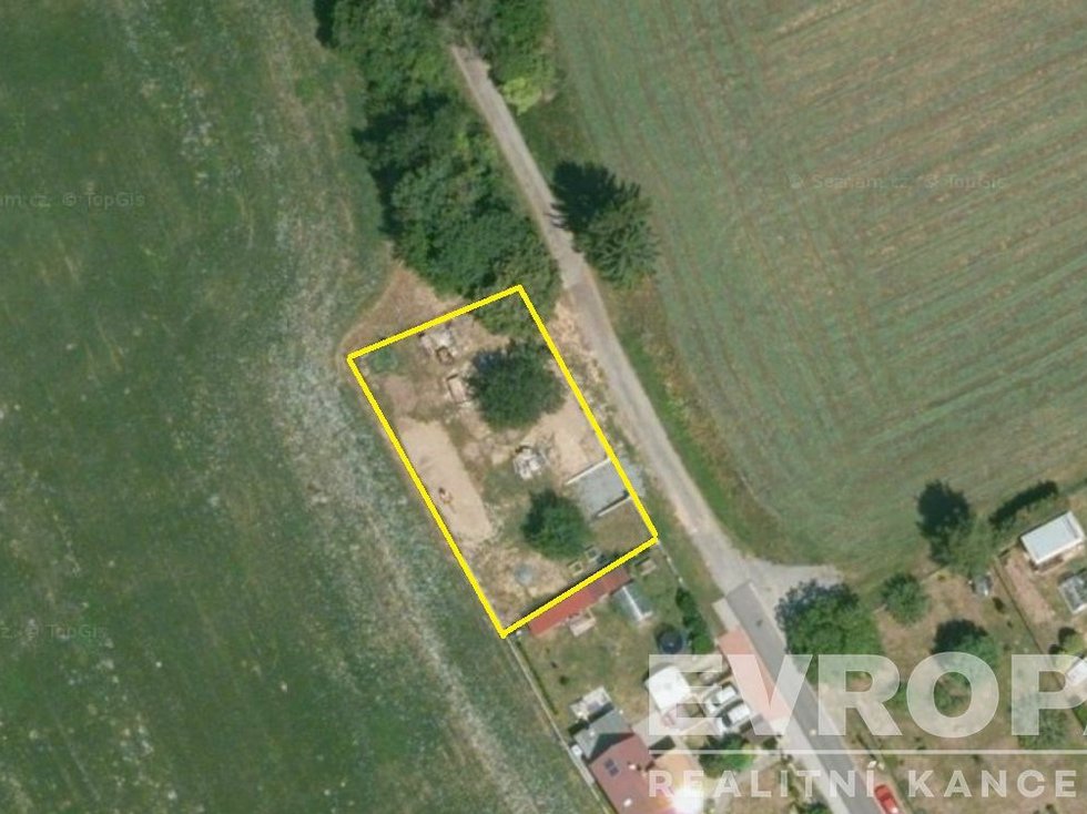 Prodej stavební parcely 771 m², Horní Bělá