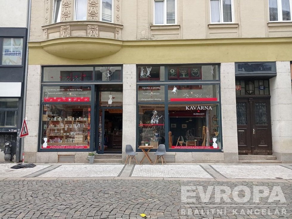 Pronájem obchodu 190 m², Liberec