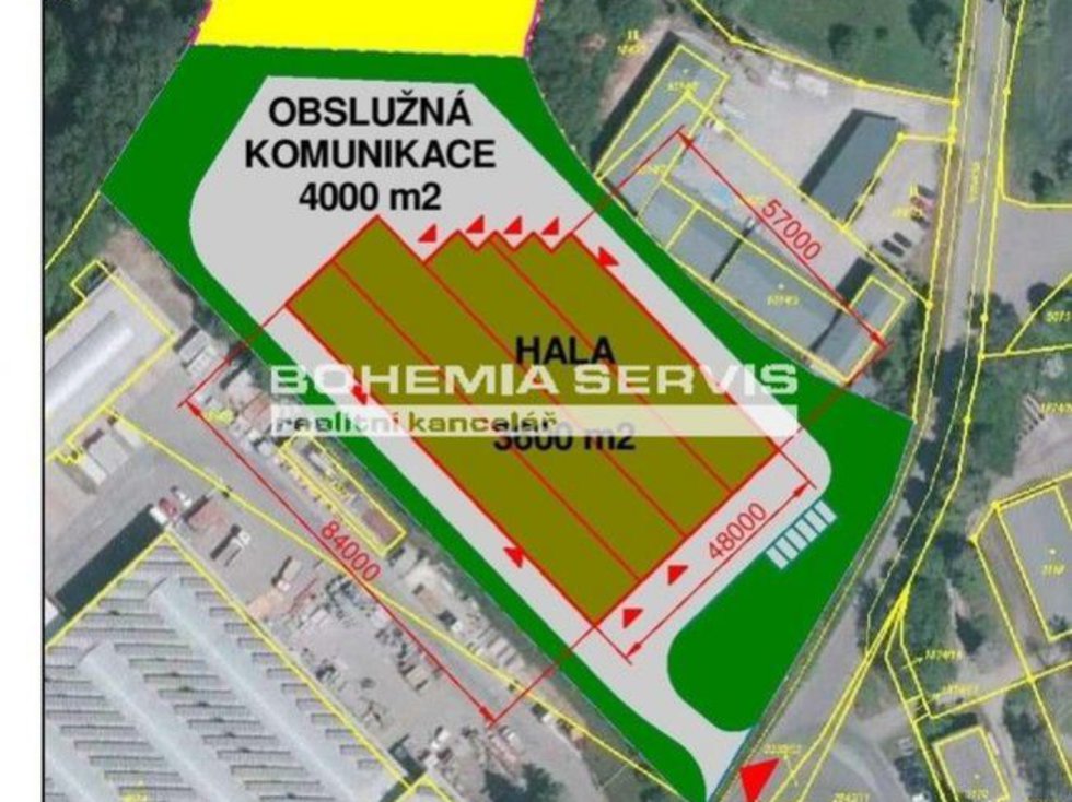 Prodej komerčního pozemku 12692 m², Písek