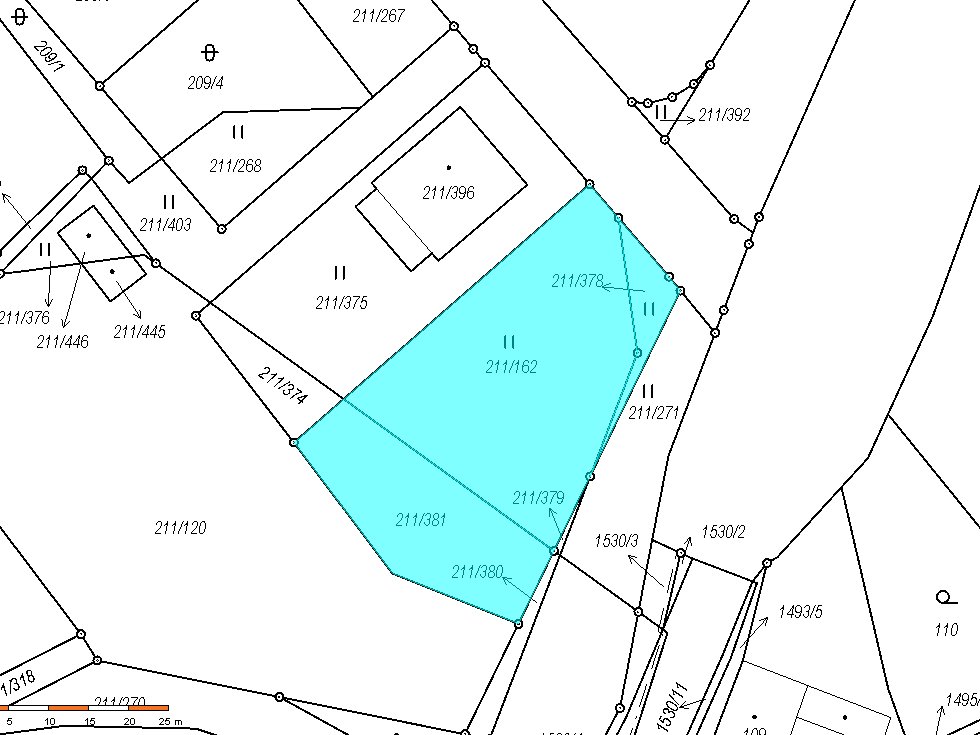 Prodej stavební parcely 1331 m², Černá v Pošumaví