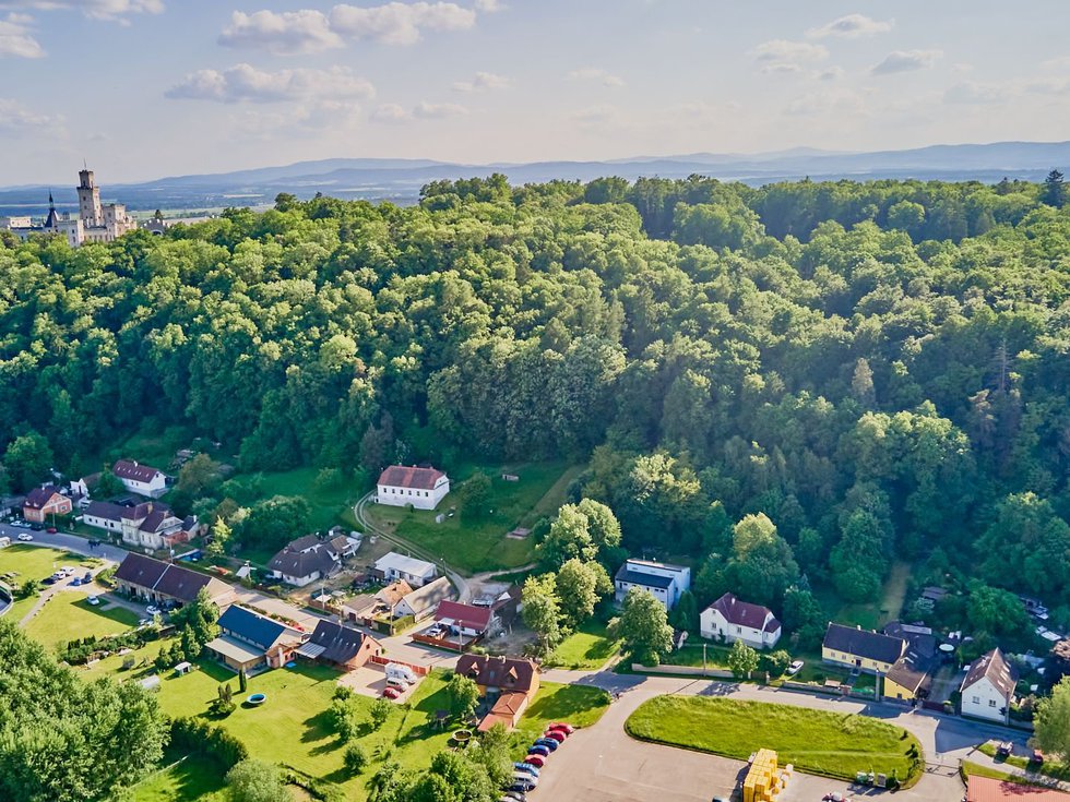 Prodej stavební parcely 1762 m², Hluboká nad Vltavou