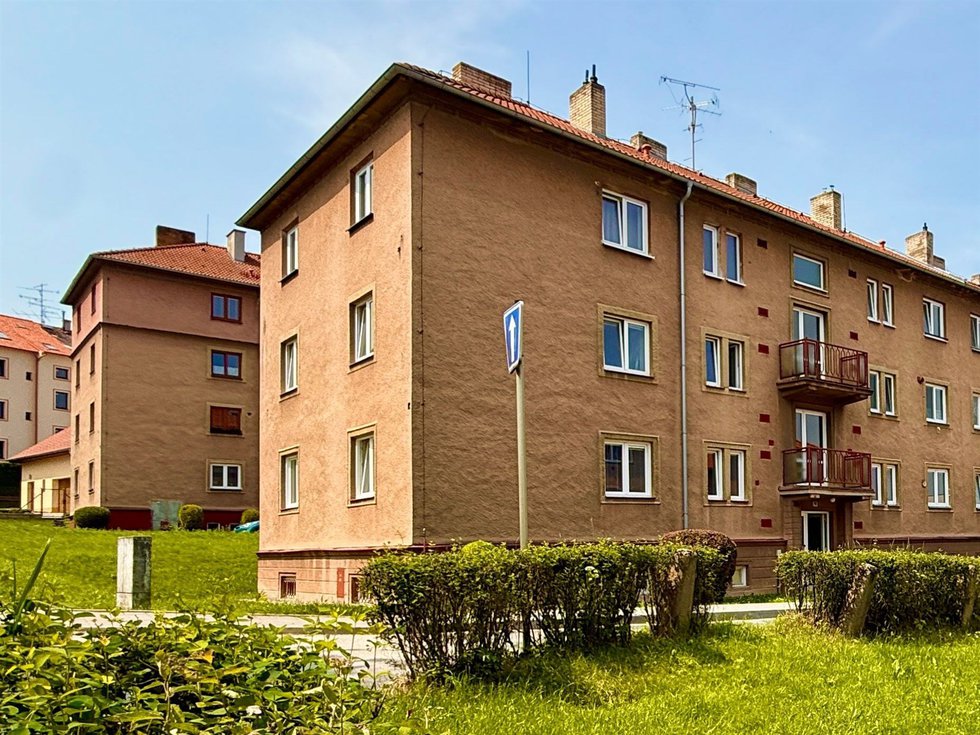 Byt 2+1 v centru Jemnice (EXTERIÉR)