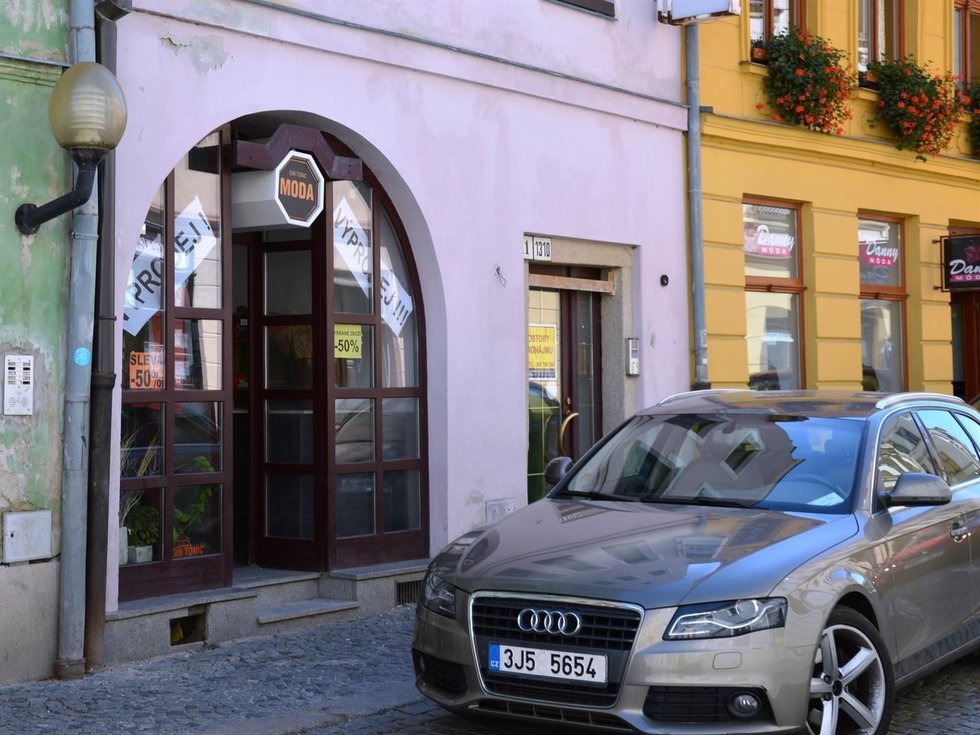 Pronájem obchodu 36 m², Jihlava