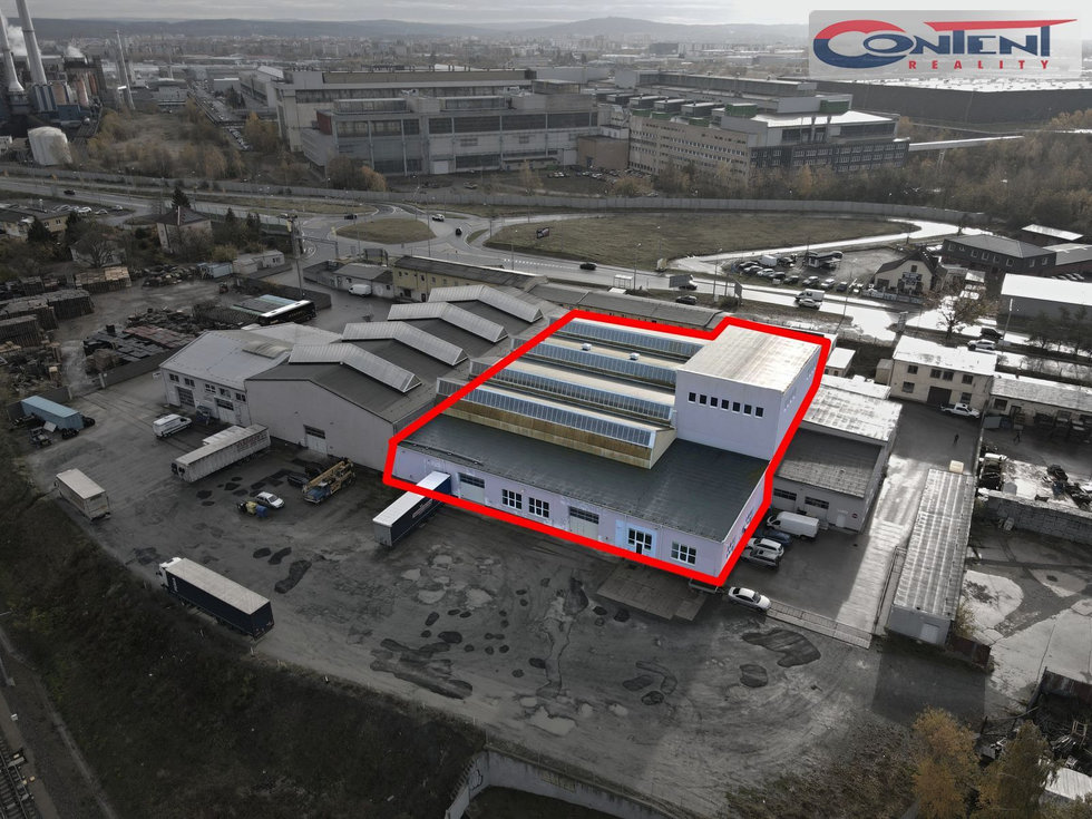 Pronájem skladu 2735 m², Plzeň