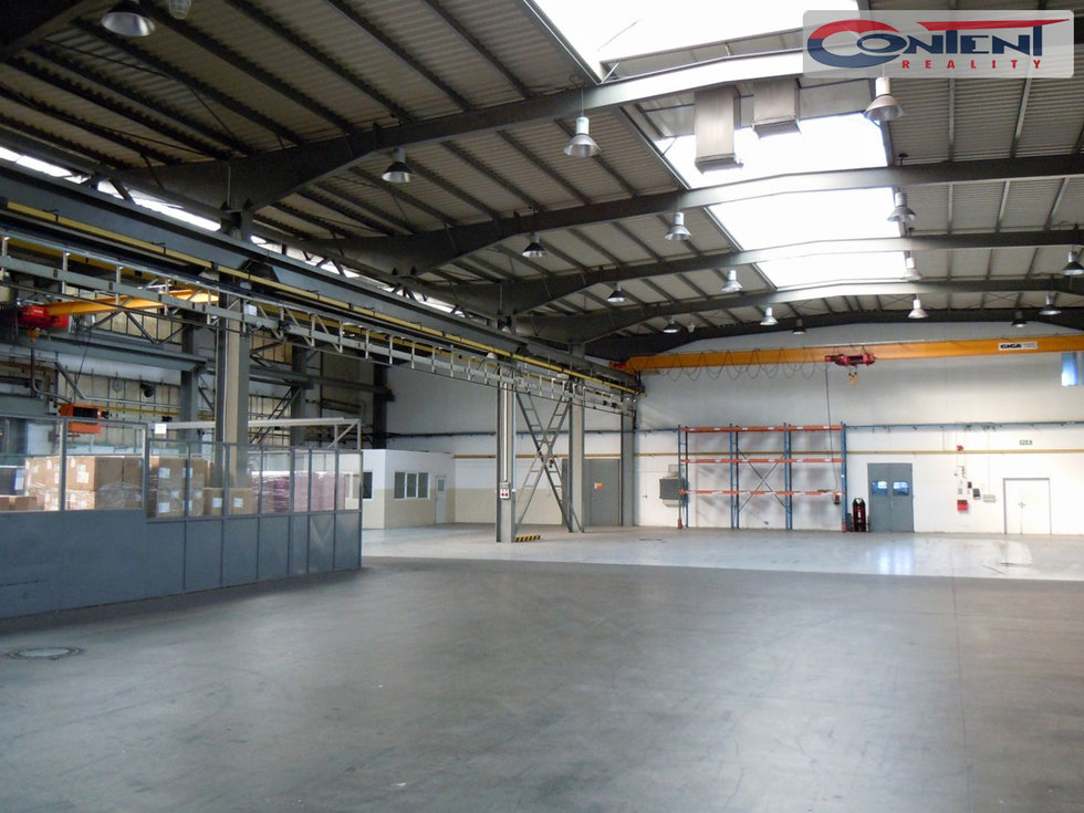 Pronájem výrobního objektu 4465 m², Červený Kostelec