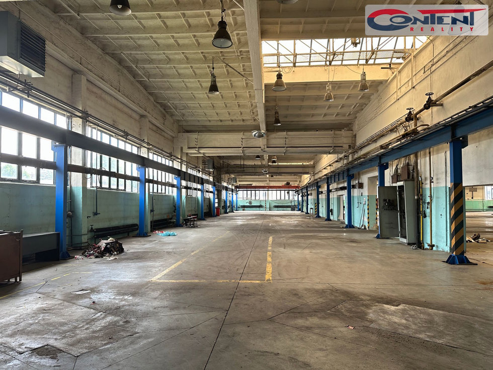 Pronájem výrobního objektu 1000 m², Příbram