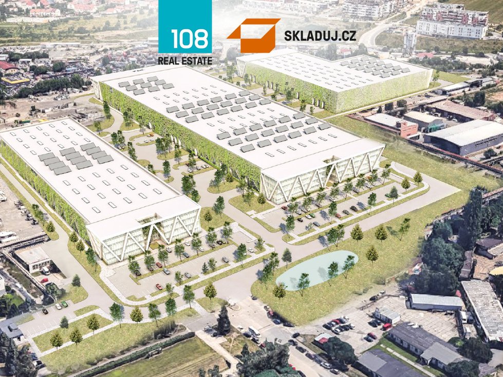 Industrial park Praha - Kyje, pronájem skladových prostor