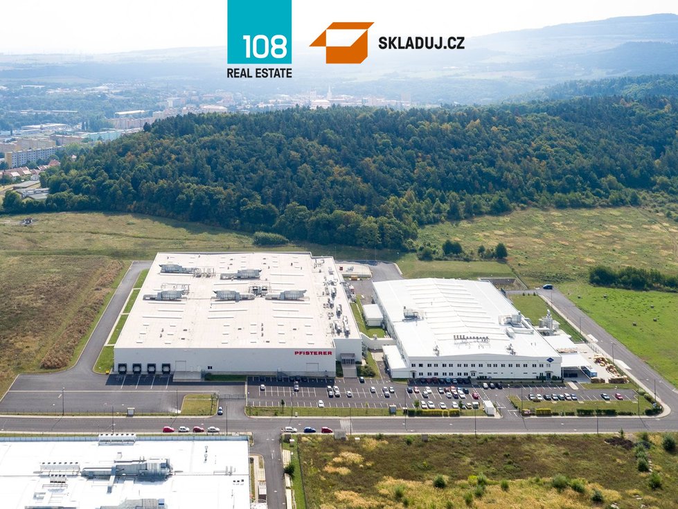 Industrial park Kadaň, pronájem skladových prostor