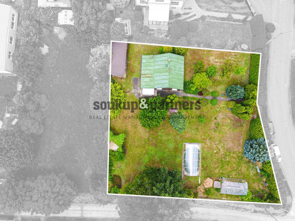 Prodej stavební parcely 1465 m², Máslovice