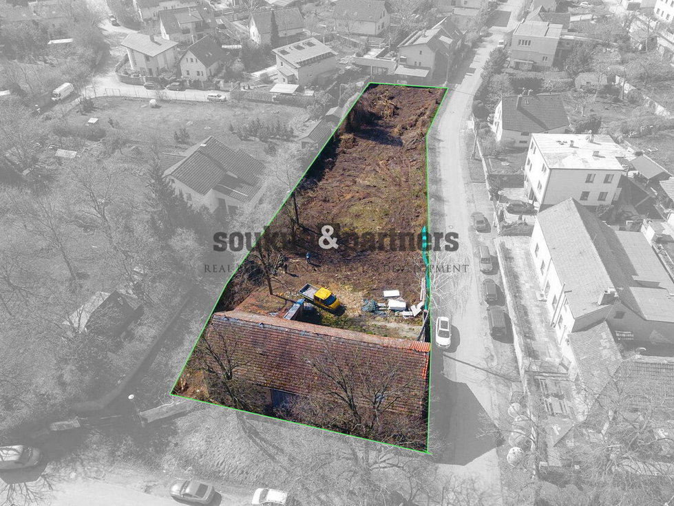 Prodej stavební parcely 2084 m², Roztoky