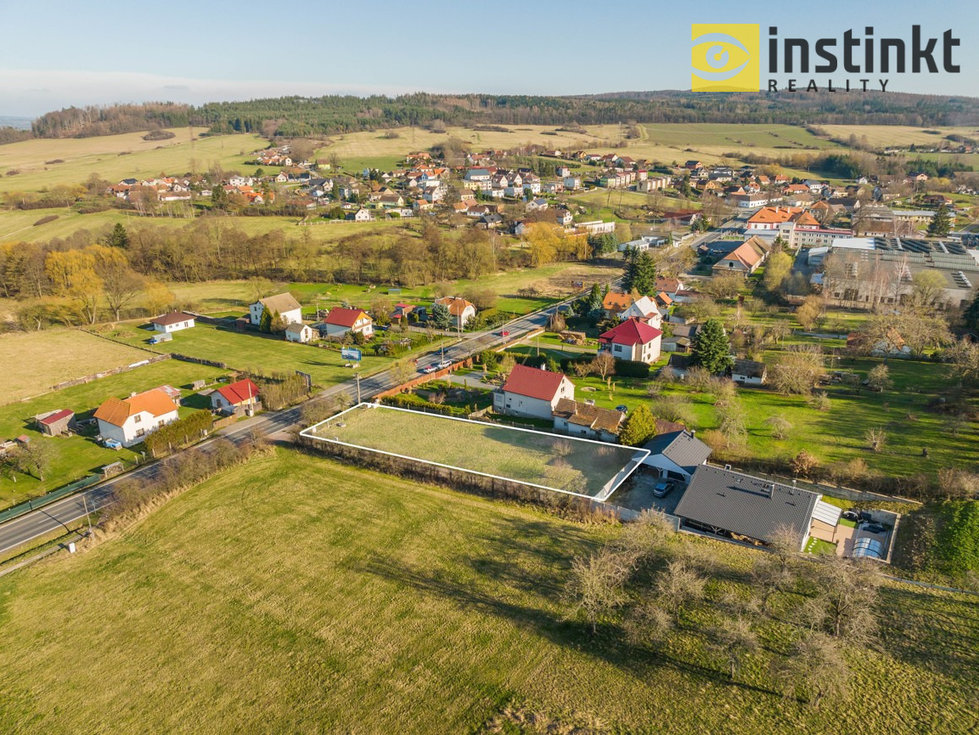 Prodej stavební parcely 1214 m², Chocenice