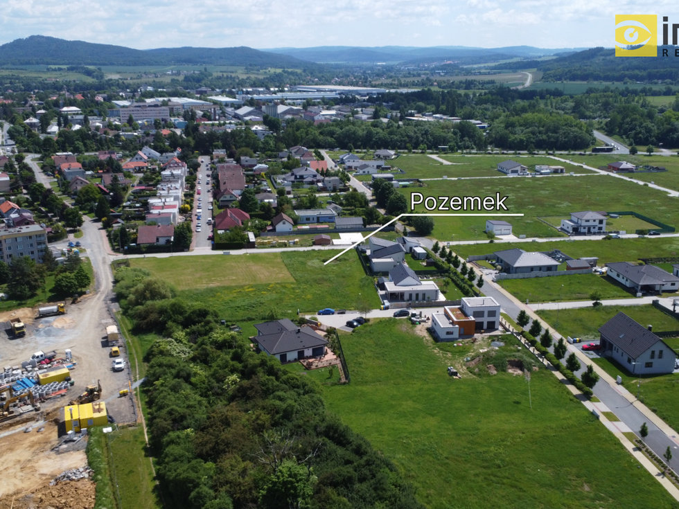 Prodej stavební parcely 968 m², Rokycany