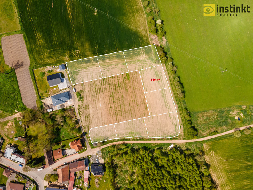 Prodej stavební parcely 856 m², Zbůch