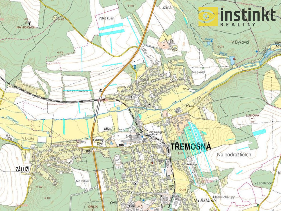 Prodej zemědělské půdy 167003 m², Třemošná