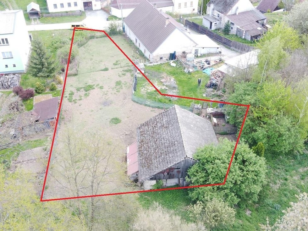 Prodej stavební parcely 914 m², Blažejov