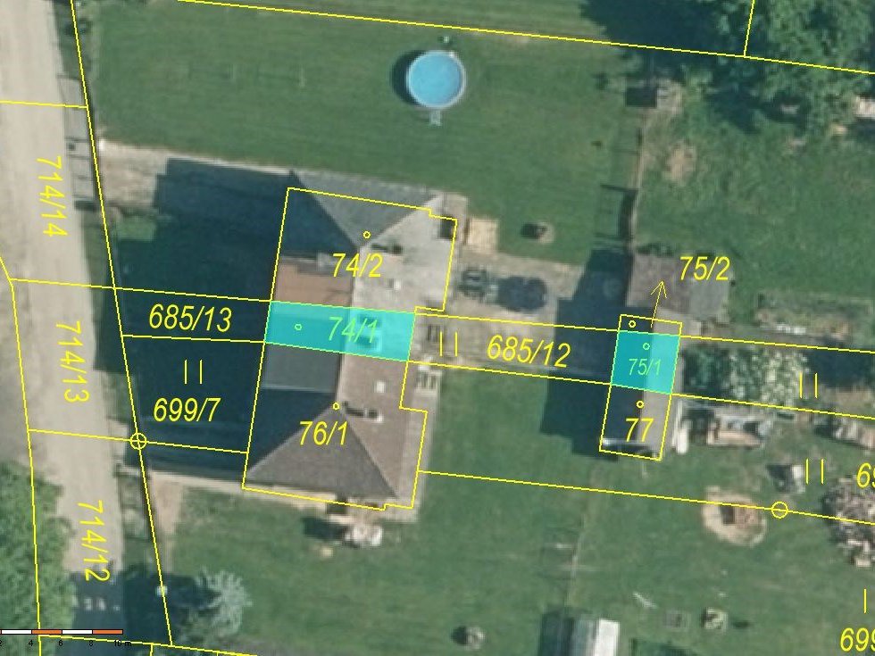 Prodej stavební parcely 43 m², Záblatí