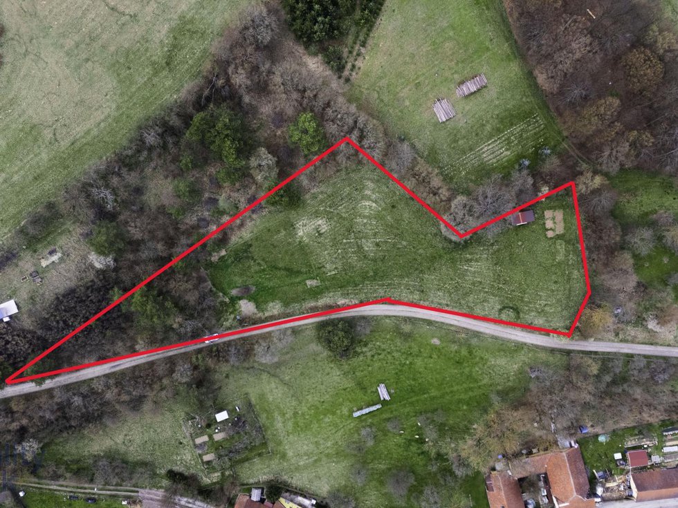 Prodej stavební parcely 4085 m², Letovice
