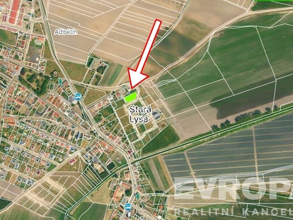 Prodej stavební parcely 978 m², Stará Lysá