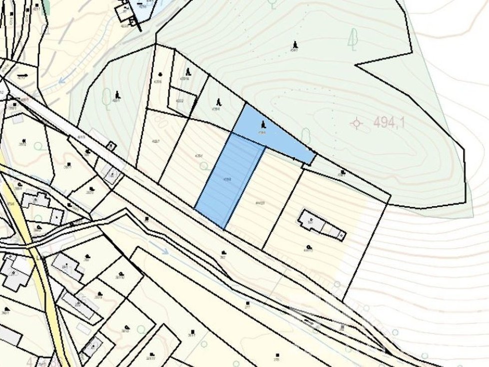 Prodej stavební parcely 2320 m², Pečice