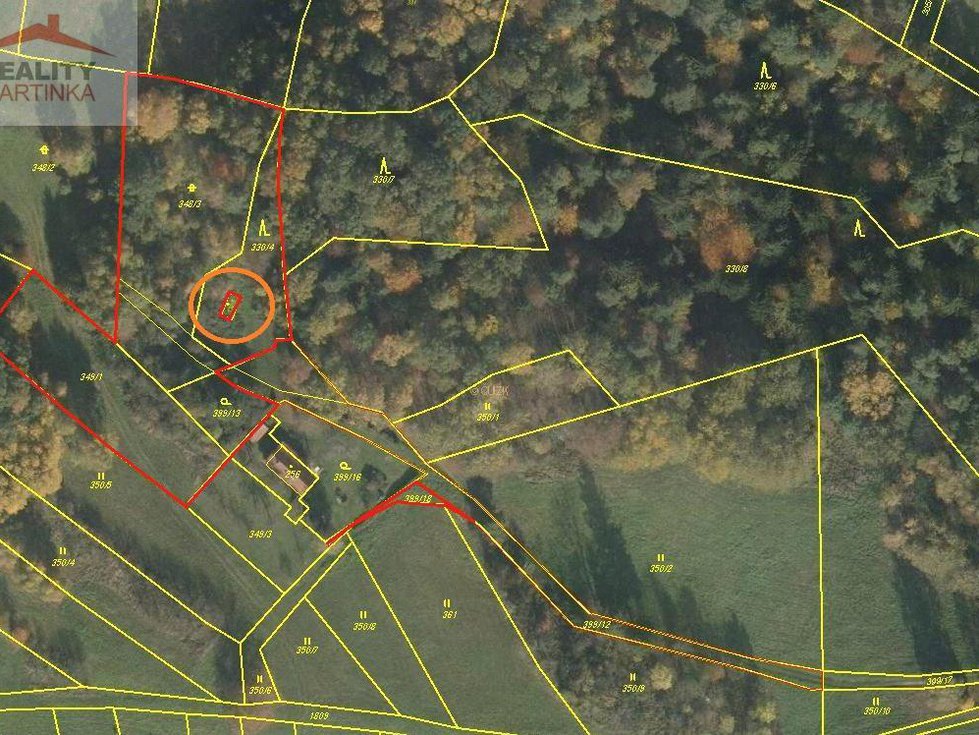 Prodej stavební parcely 6435 m², Mikulůvka