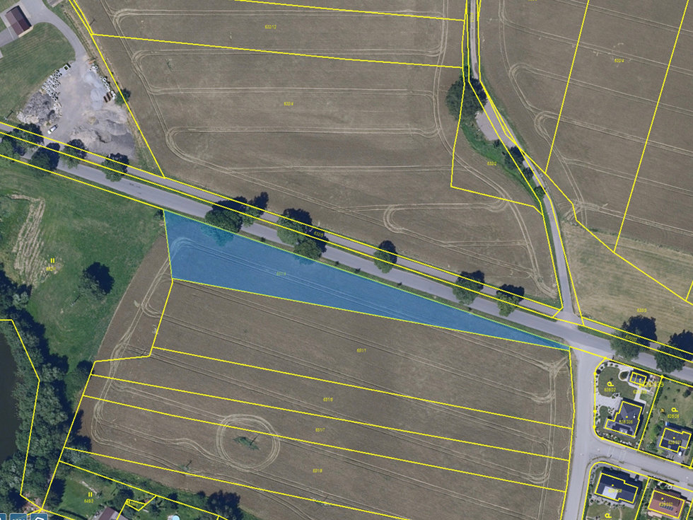 Prodej stavební parcely 2878 m², Hamry nad Sázavou